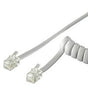 EAN 4040849686016 - Goobay 4m RJ-10 Cable Blanco imagen 1