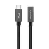 Nanocable Cable Usb 3.2 Gen2x2 60w 4k/60hz Usb-C M/H - 0.5m - Negro