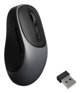 Ratón Keychron Bm24 Rf Wireless Bluetooth Usb Type-C 1600 Dpi Gris Metalizado