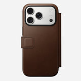 Nomad Magn. Leather Back Magsafe Iphone 17 Pro Max Rustic Brown H