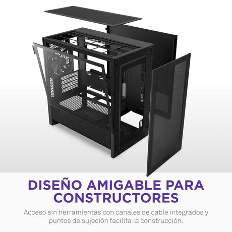 EAN 5056547207988 - NZXT H9 H3 Flow Midi Tower Negro imagen 8