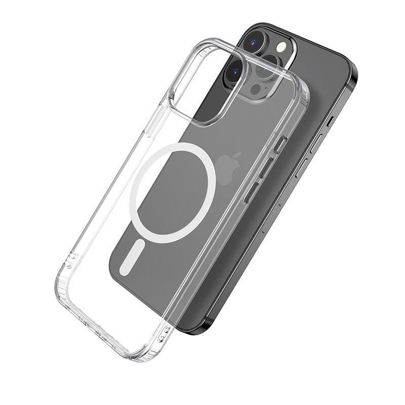 Estuff Magnetic Hybrid Clear Case For Iphone 13 Pro Funda Para Smartphone 15,5 Cm [6.1] Transparente