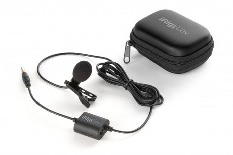 EAN 8025813630031 - IK Multimedia iRig Mic Lav Negro Micrófono con pinza de enganche imagen 2