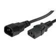 EAN 7611990197170 - ROLINE 1m IEC320 C14 - IEC320 C13 Negro C14 acoplador C13 acoplador imagen 1