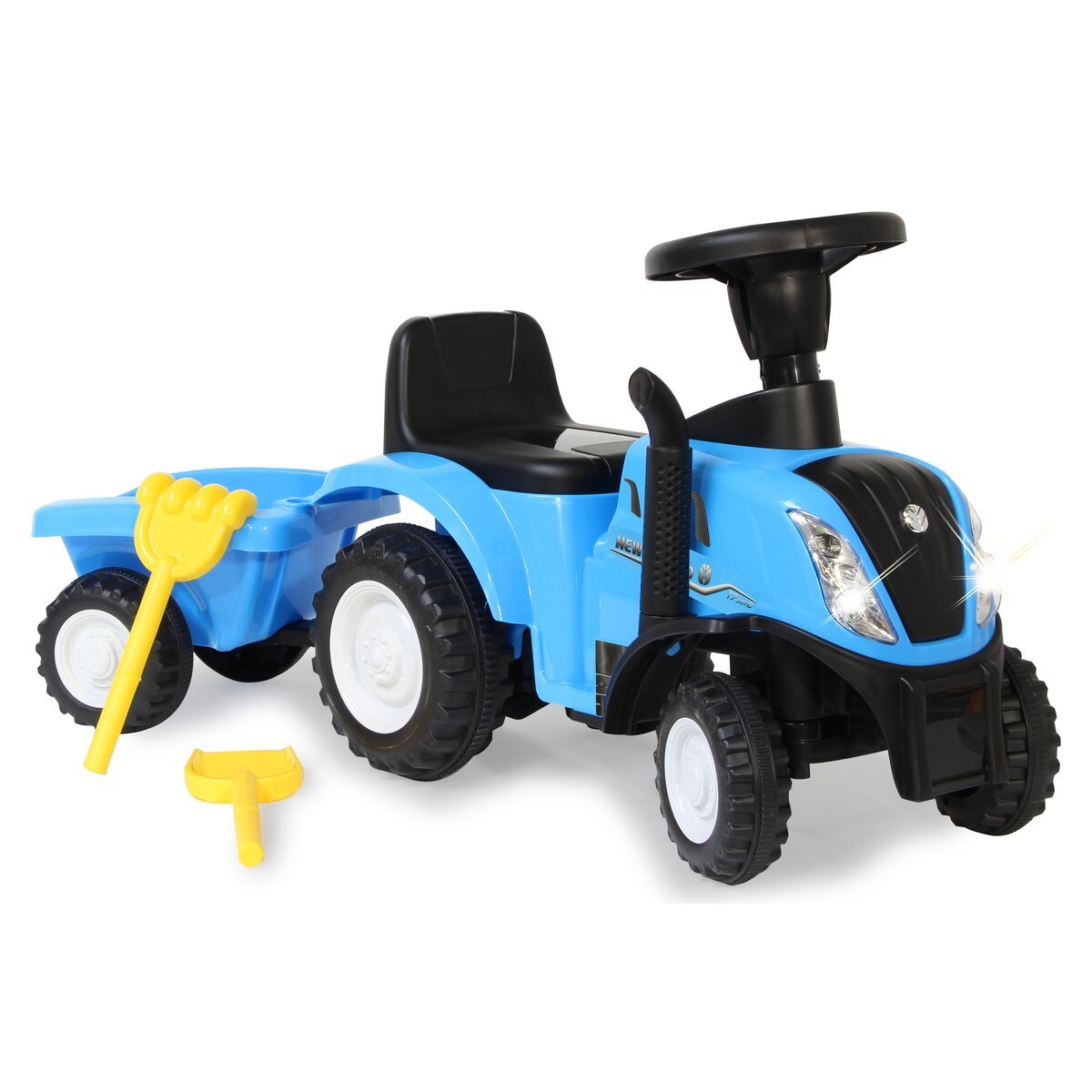 Jamara New Holland T7 Tractor Correpasillos Azul