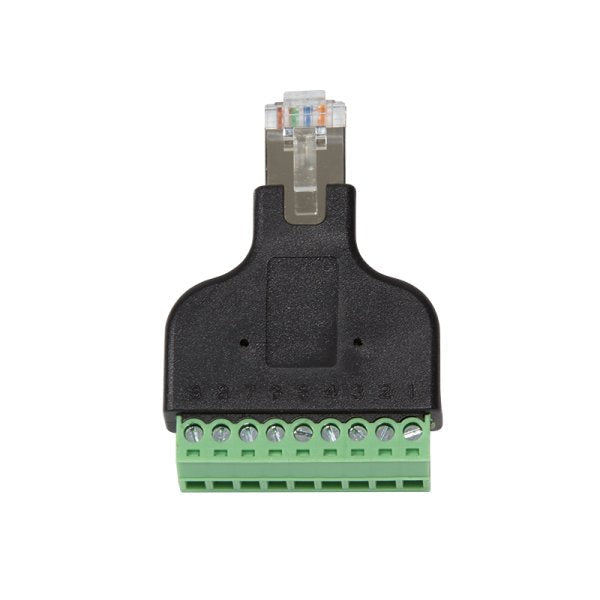 Logilink Mp0050 Cambiador De Género Para Cable Rj45 8 Pin Terminal Negro