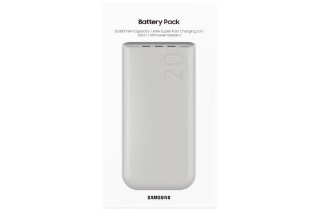 EAN 5715328105973 - Samsung EB-P4520XUEGWW batería externa 20000 mAh Beige imagen 6