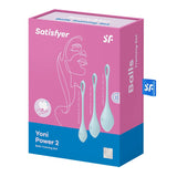 Satisfyer Yoni Power 2 Kit De Entrenamiento Azul
