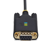 Startech.Com 1p10ffcn-Usb-Serial Cable De Serie Negro 3 M Usb Tipo A Db-9
