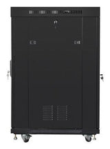 EAN 5901969433913 - Lanberg FF01-8822-23BL armario rack 22U Rack o bastidor independiente Negro imagen 5