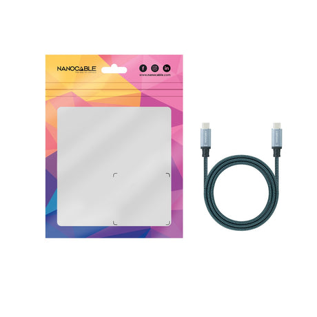 EAN 8433281012516 - Nanocable 10.01.4101-L150-COMB cable USB USB 3.2 Gen 2 (3.1 Gen 2) 1,5 m USB C Negro, Gris imagen 4