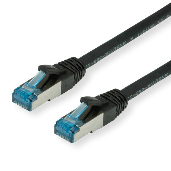 Value S/Ftp (Pimf) Patchcord Cat6a. Cu. Black. 20m