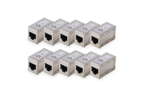 EAN 4016032495024 - Digitus AT-AG-8-8-C6S-10 cambiador de género para cable RJ-45 Plata imagen 1