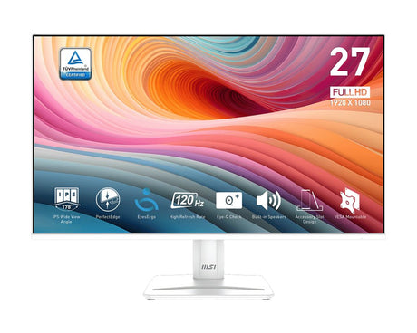 EAN 4711377238311 - MSI Pro MP275W E2 pantalla para PC 68,6 cm (27") 1920 x 1080 Pixeles Full HD LED Blanco imagen 1