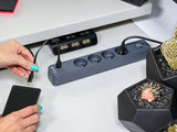 Tracer Power Line+ 1,5 M 4 Gniazd Usb Pd18w Grafitowy