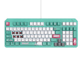 EAN 4711387923412 - ASUS TUF Gaming K3 Gen II Hatsune Miku Edition teclado Juego USB Color menta, Blanco imagen 5