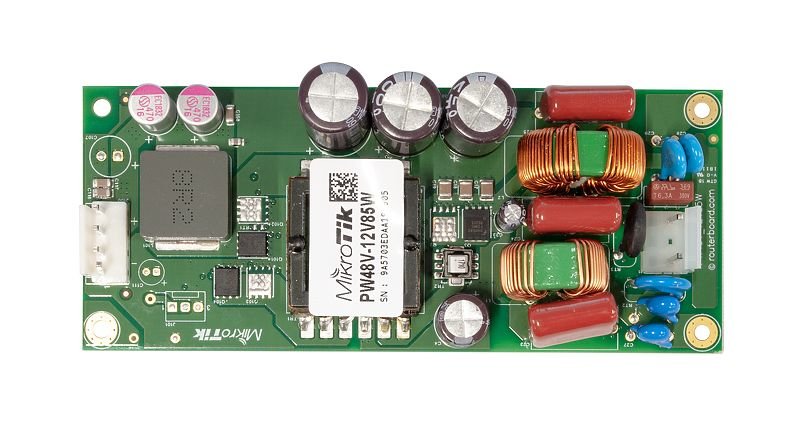Mikrotik Pw48v-12v85w 48v Power Supply With 12v 7a Output, Open Frame