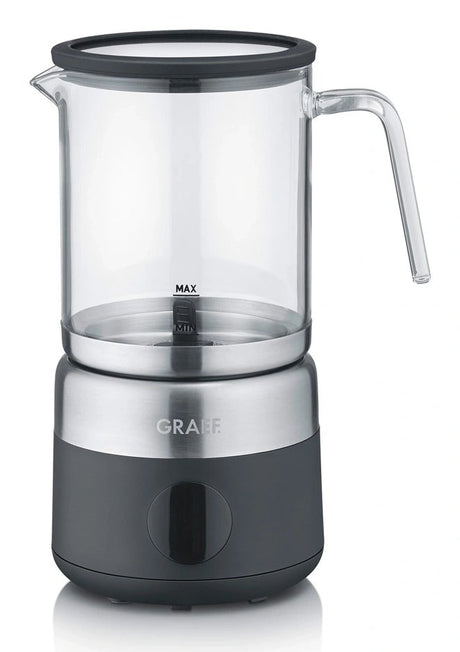 EAN 4001627044992 - Graef MS802 Automatic milk frother/warmer Negro, Acero inoxidable imagen 1