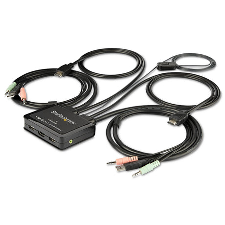 EAN 0065030882163 - StarTech.com SV211HDUA4K interruptor KVM Negro imagen 1
