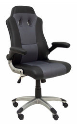Silla Gaming Talave Similpiel Negro Y Gris