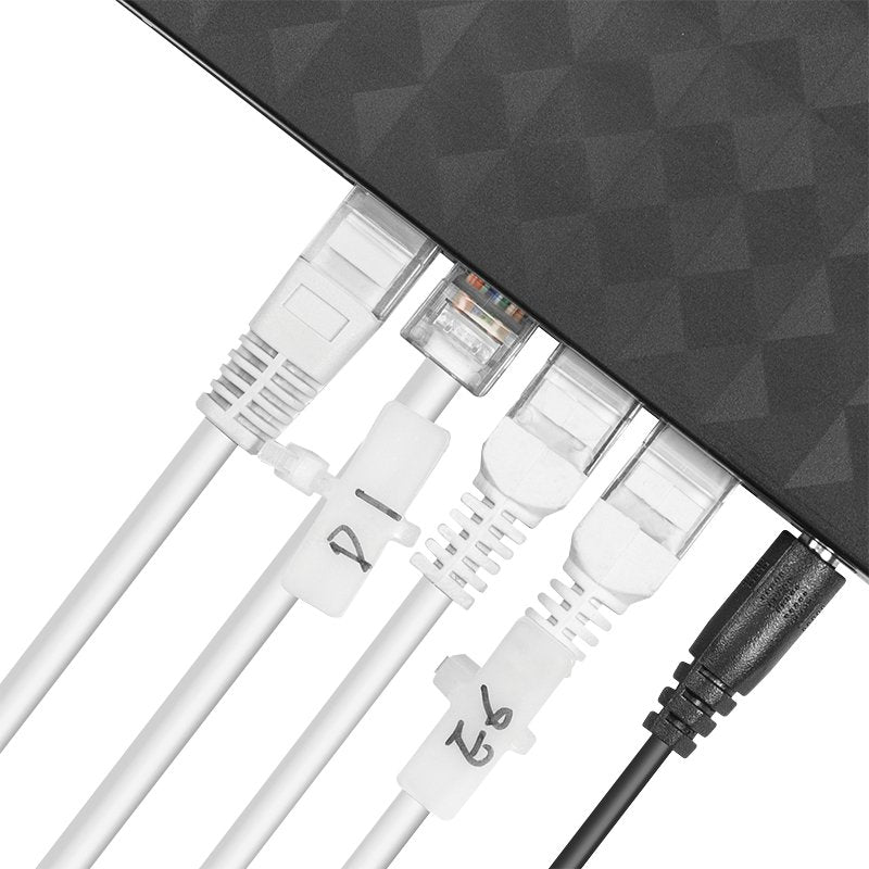 Logilink Kab0069 Bridas Para Cables Con Etiquetado Campo 100 Uds, 100x2.5mm