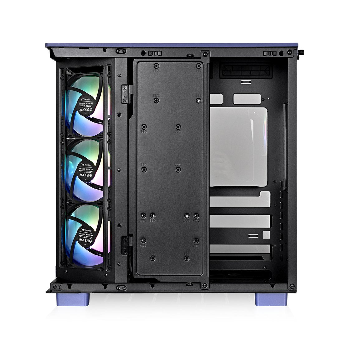 Thermaltake View 380 Xl Tg Argb  (Violetat, Tempered Glass X 2) Ca-11e-00mnwn-00