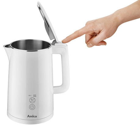 EAN 5906006941413 - Amica KF 6011 Digital tetera eléctrica 1,5 L 2200 W Blanco imagen 5
