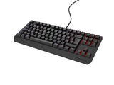 Teclado Gaming Español  Genesis Thor230 Tkl Rgb Mecanico Negro Switch Outemurojo Hot Swap