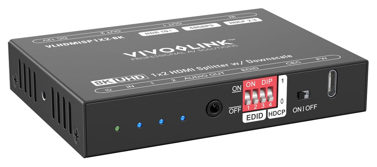 Hdmi Splitter 1x2, 8k@60hz