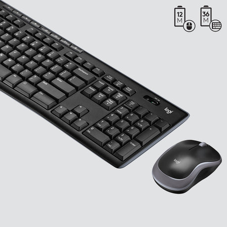 EAN 5099206039407 - Logitech 920-004534 teclado Ratón incluido Universal RF inalámbrico QWERTZ Suizo Negro imagen 5