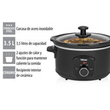 Tristar Olla De Cocción Lenta Vs-3915 180w 3.5l Negro