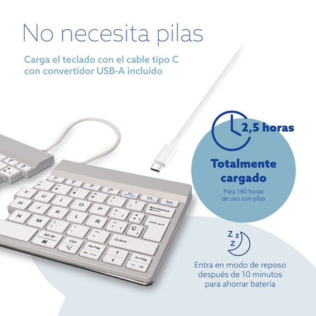 EAN 8719274492245 - R-Go Tools RGOSBESWLWH teclado Universal Español imagen 16