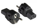 Good Connections Stromadapter Schutzkontakt-St. An C13