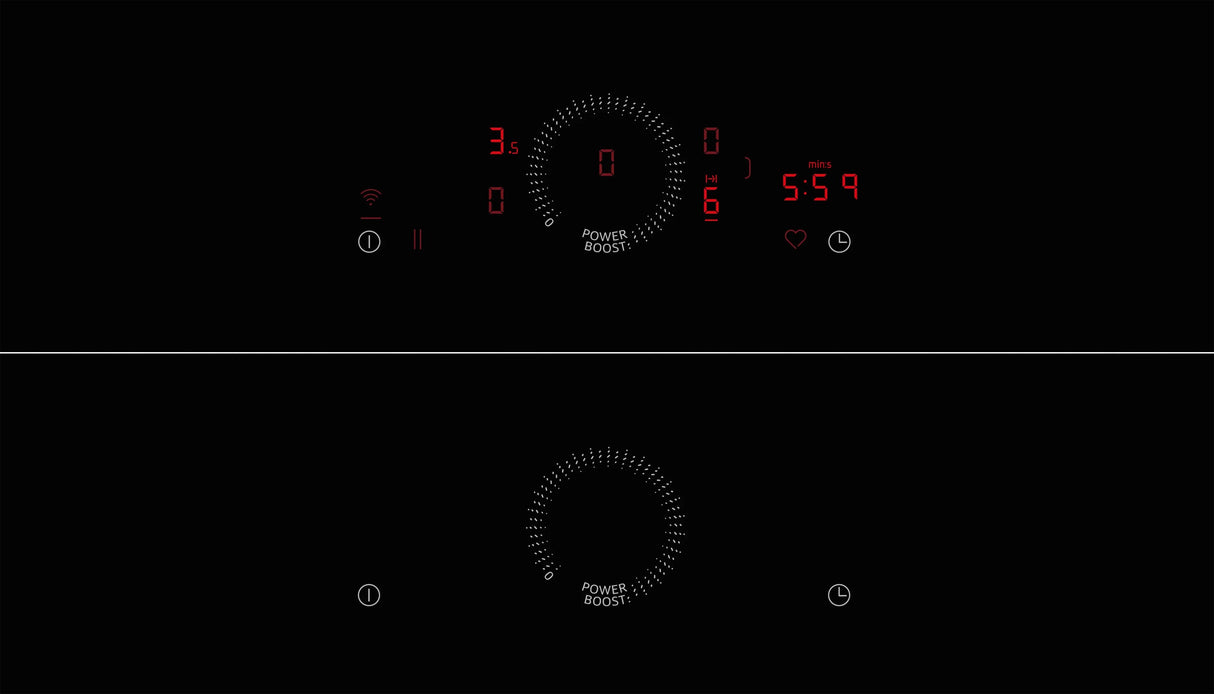 Neff T58phw1l0 N 70, Placa De Cocina Independiente Negra, 80 Cm T58phw1l0