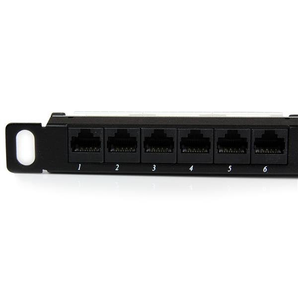 Panel De Parcheo Startech.Com  De 24 Puertos Rj45 Cat5e 110 - 0,5u Montaje En Rack - Patch Panel