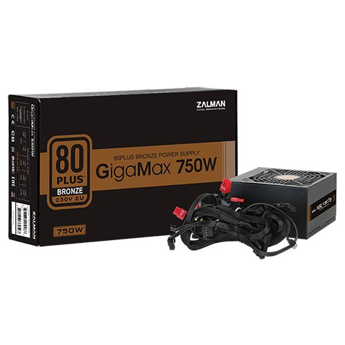 Zalman Gigamax 750w 80+ Bronze Eu Zm750-Gvii