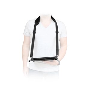 Mobilis Ergonomic Shoulder Strap . Correa Portátil Negro