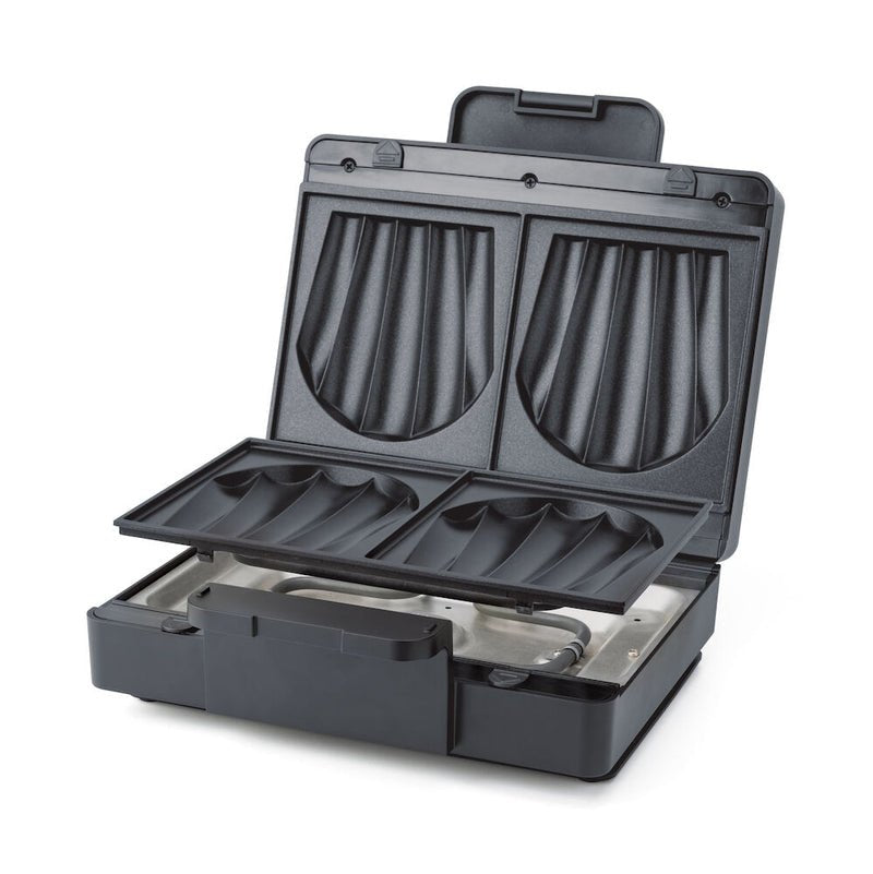 Wilfa Sandwichmaker Easy-Melt Sam1b-1000 (Negro, 1.000 Watt) 602756