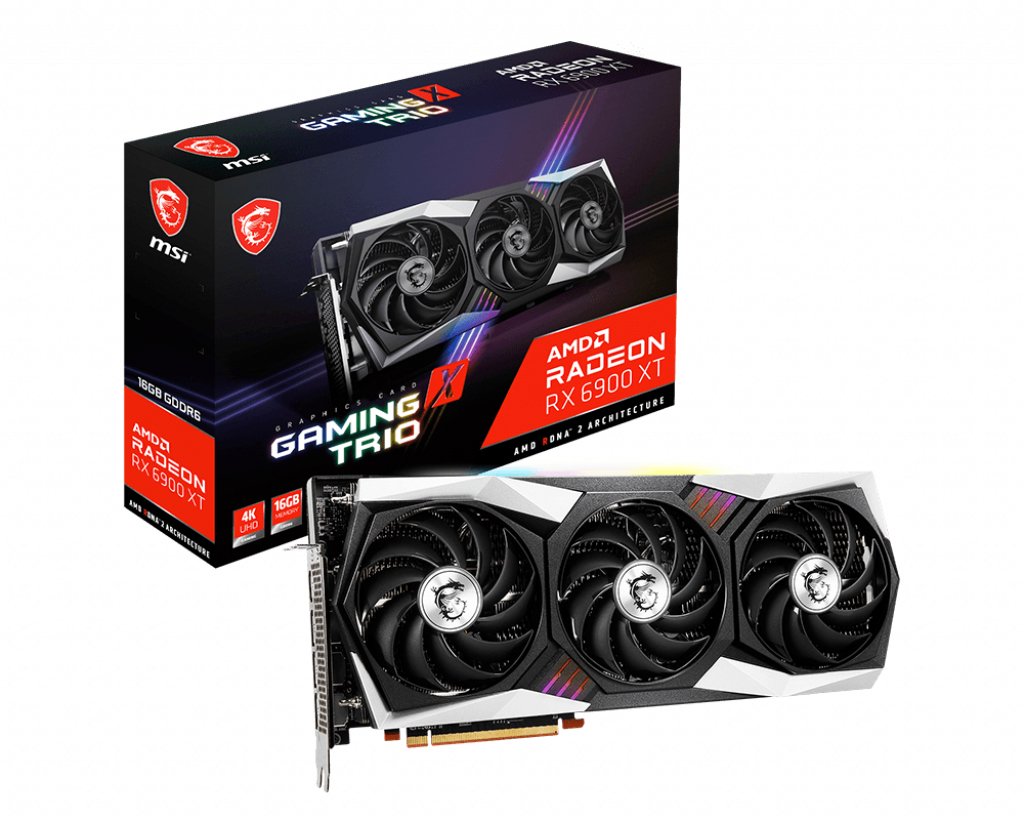 Tarjeta Grafica Msi Rx 6900xt Gaming X Trio 16gb V395-007r