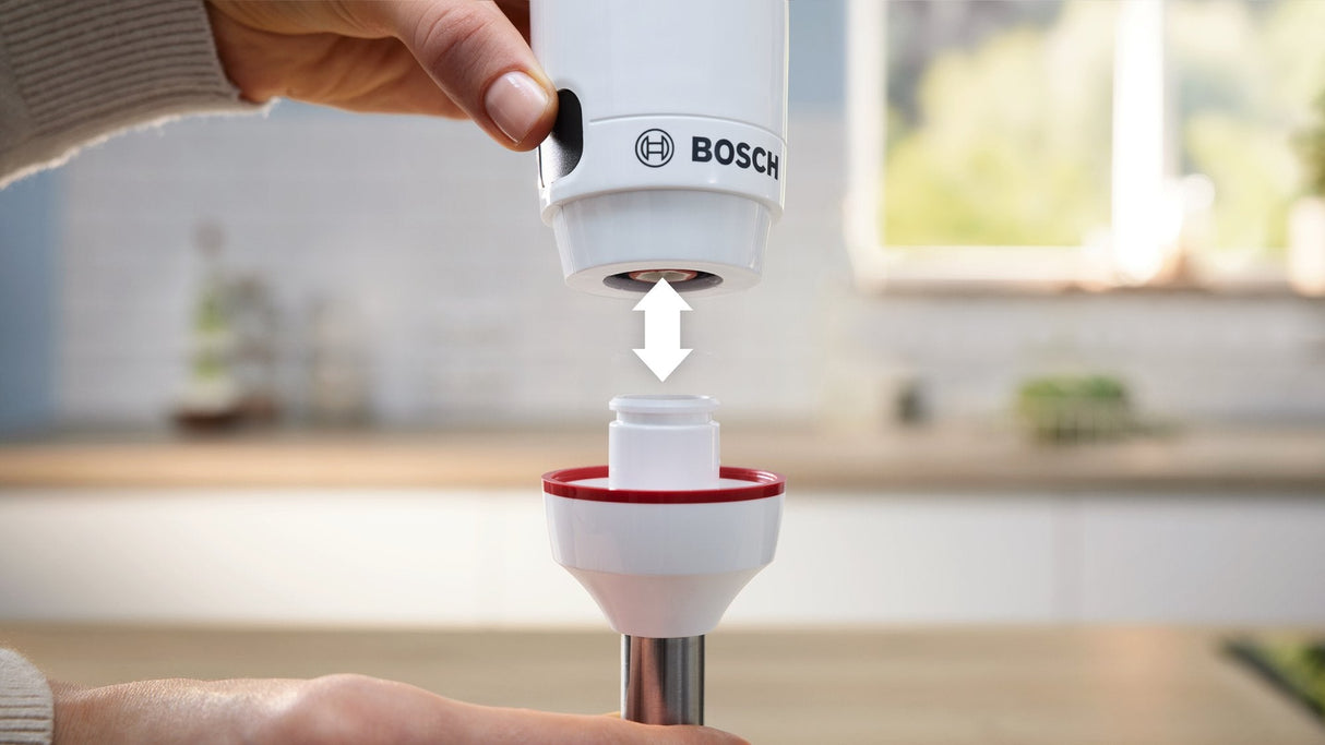 Batidora De Mano Bosch Msm4w210  Ergomaster, 600 W, Blanco