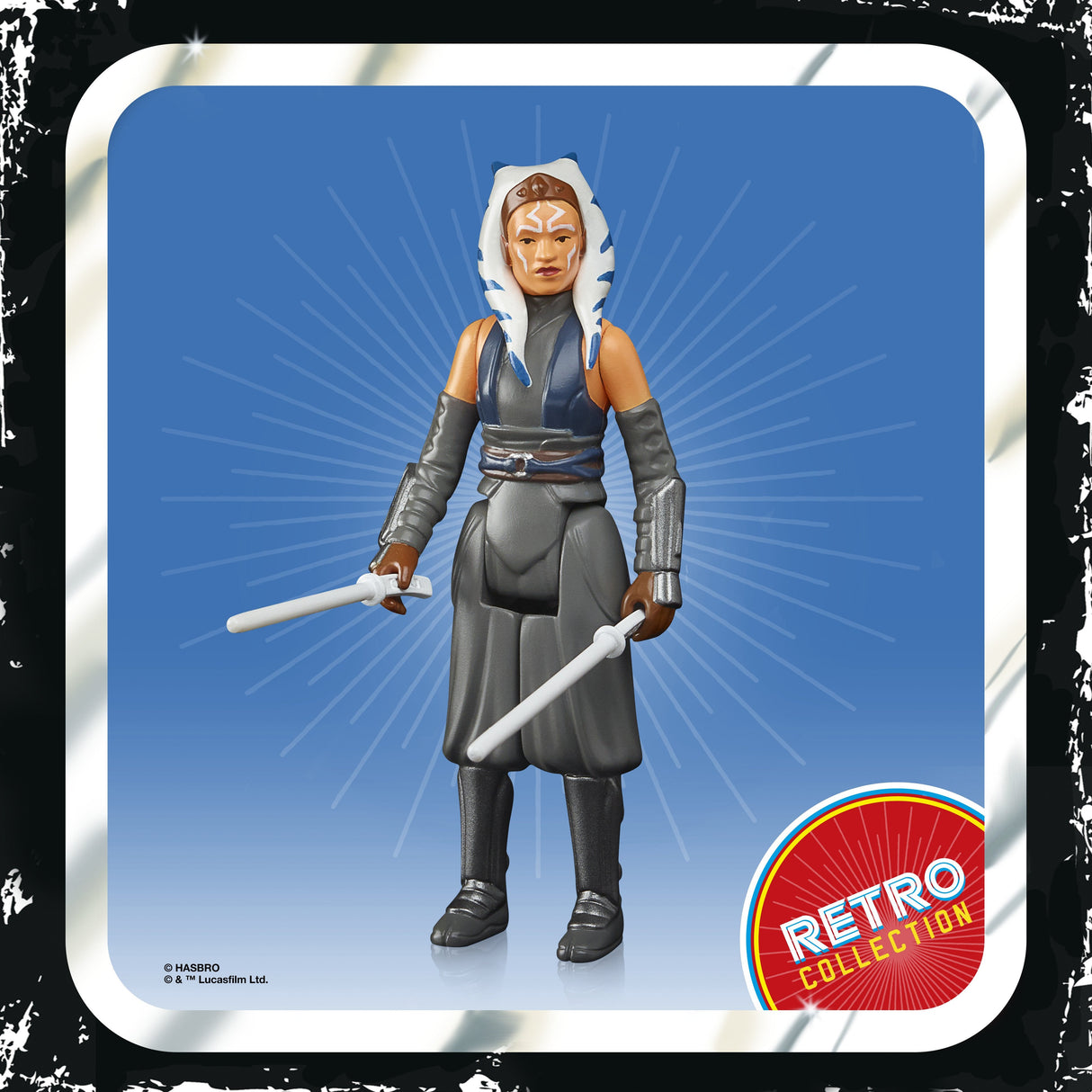 Figura Ahsoka Tano Retro Collection The Mandalorian Star Wars 9,5cm