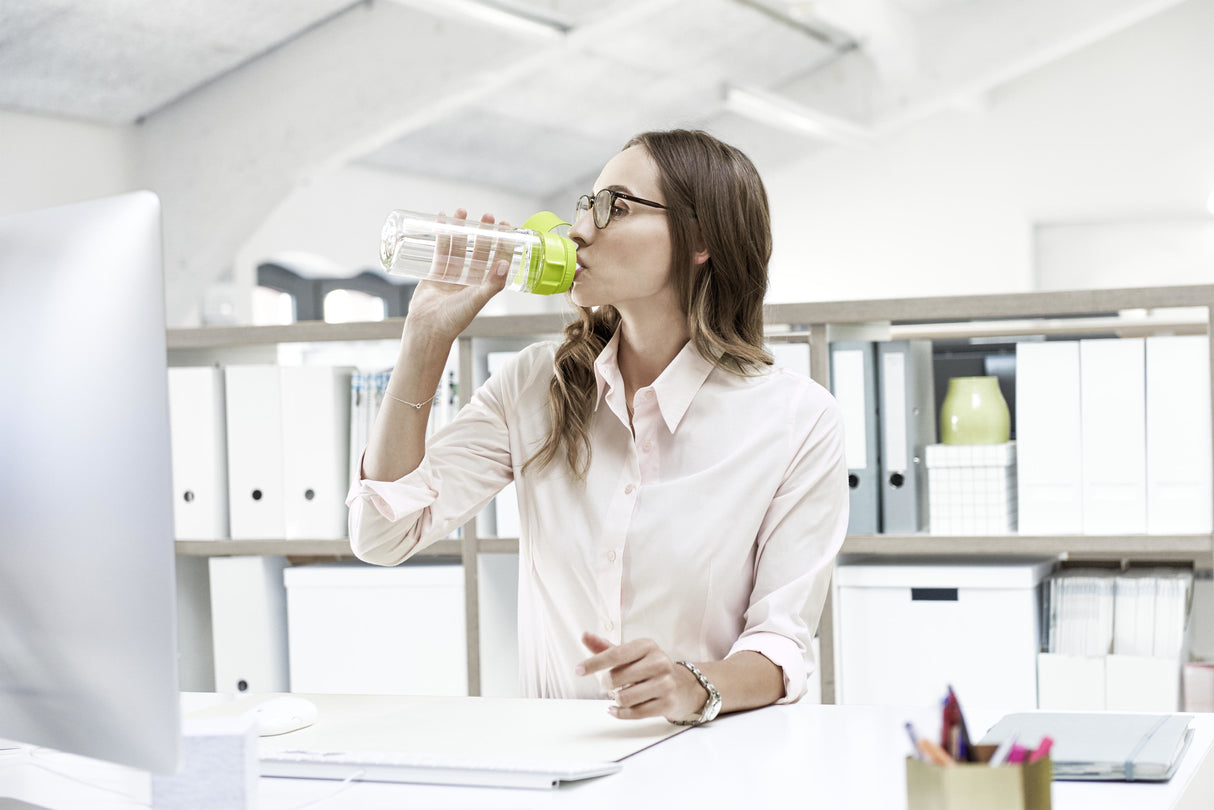 Brita Fill&Go Bottle Filtr Lime Botella Con Filtro De Agua Cal, Transparente