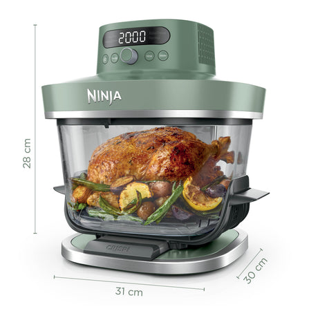 EAN 0622356386944 - Ninja AS090EUGN freidora Sencillo 5,7 L Independiente 2050 W Freidora de aire caliente Verde imagen 4