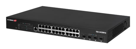 EAN 4717964705402 - Edimax TGS-5428PLX switch Gestionado 2.5G Ethernet (100/1000/2500) Energía sobre Ethernet (PoE) 1U Negro imagen 1