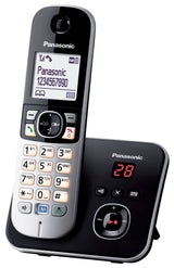 EAN 5025232675401 - Panasonic KX-TG6821GB teléfono Teléfono DECT Identificador de llamadas Negro imagen 1