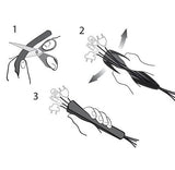 Tubo Para Cables Label-The-Cable, Ltc 5110, 2 Metros, Negro