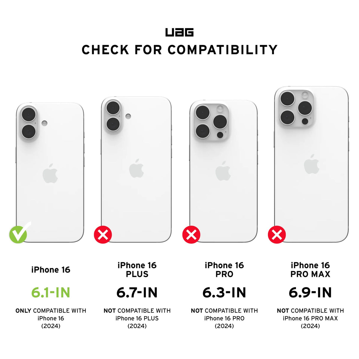 EAN 0840283915277 - Urban Armor Gear Plyo funda para teléfono móvil 15,5 cm (6.1") Transparente, Blanco imagen 3