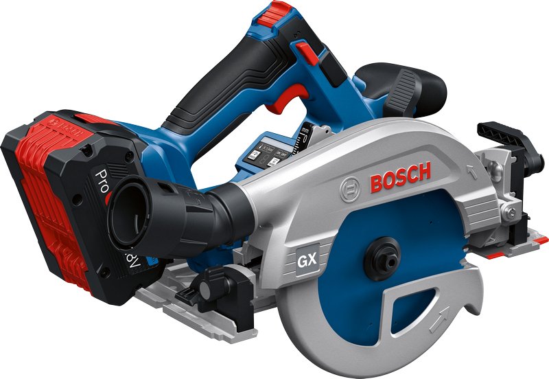 EAN 4059952610726 - Bosch GKS 18V-57-2 GX 16,5 cm Negro, Azul 5000 RPM imagen 2