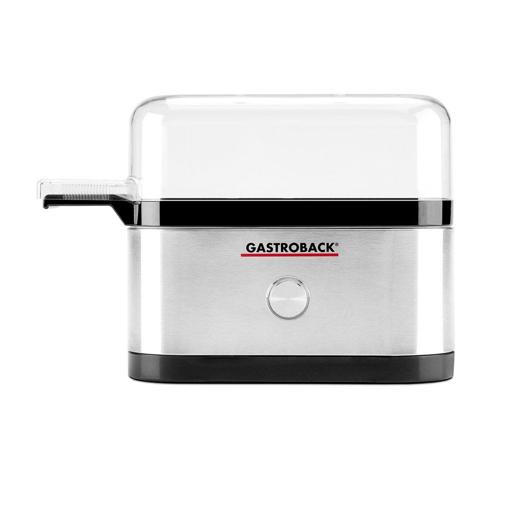 Cuecehuevos Gastroback Mini 3 Huevos 350 W Negro, Acero Inoxidable