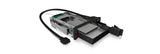 Icy Box Ib-174ssk-U 13,3 Cm (5.25") 1x 2,5"+1x 3,5"  2xsata, Für 5,25"